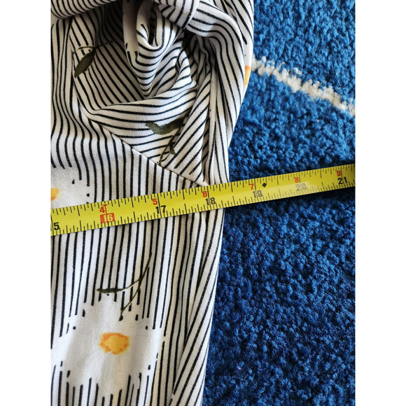 Almost Famous Women's Drawstring Floral Crop Top Lg - Picture 5 of 6